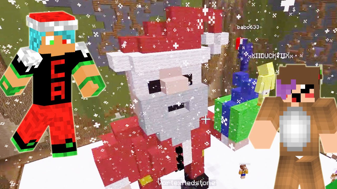 Minecraft / Santa Build Battle / Radiojh Audrey Games
