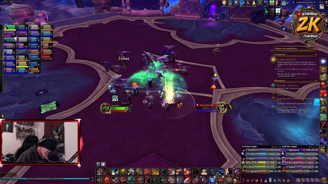 🔴 LIVE NOW! Fury Warrior comenzamos raids🔴Main Fury in WoW & IRL🔴 #warcraft #gaming