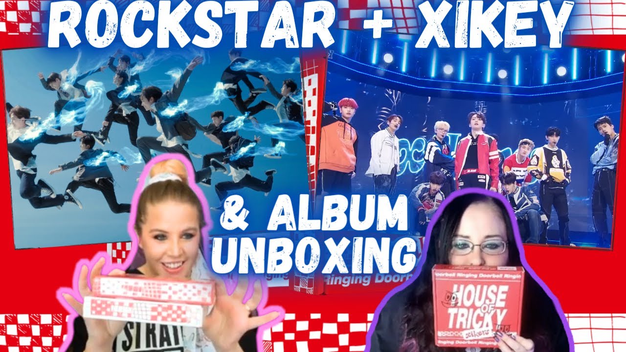 xikers(싸이커스) - 'ROCKSTAR' Official MV + Xikey performance & Album Unboxing | K-Cord Girls React