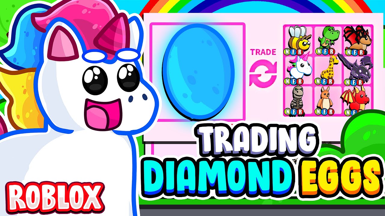 What Do People Trade for a DIAMOND EGG in Adopt Me? Roblox Adopt Me Trading