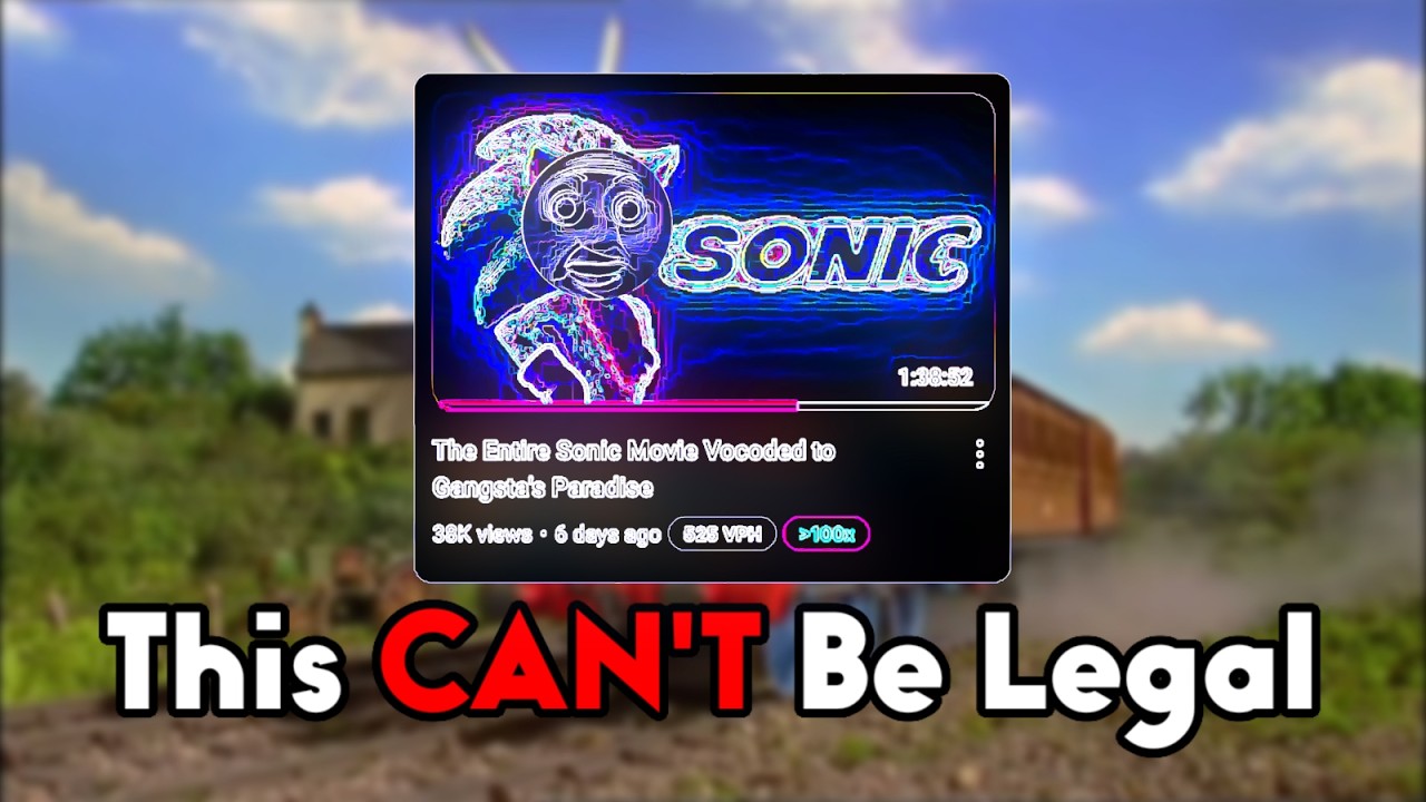 Movie Reuploads Are Out Of Control... Vocoded to the Thick Of It Thomas the Train Remix