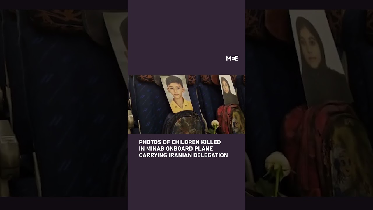 Iran&rsquo;s delegation carries photos and bags of children killed in Minab to Pakistan
