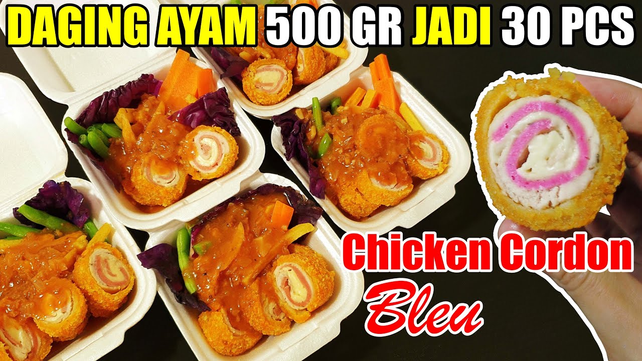 IDE JUALAN | CHICKEN CORDON BLEU EKONOMIS
