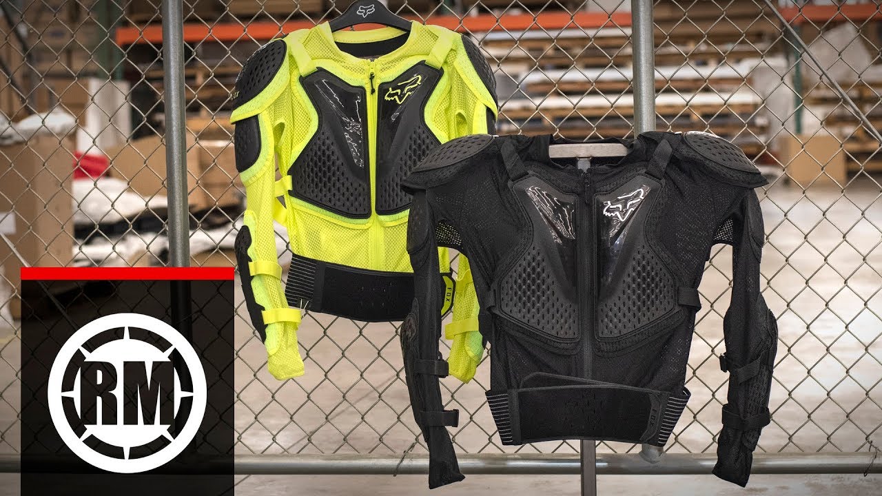 Fox Racing Titan Sport Motocross Jacket Body Armor