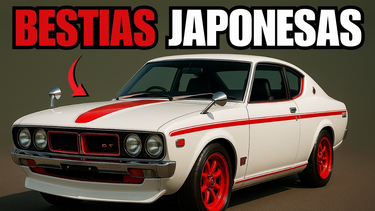 10 Autos BESTIALES Japoneses De Los 70's Que NADIE Recuerda