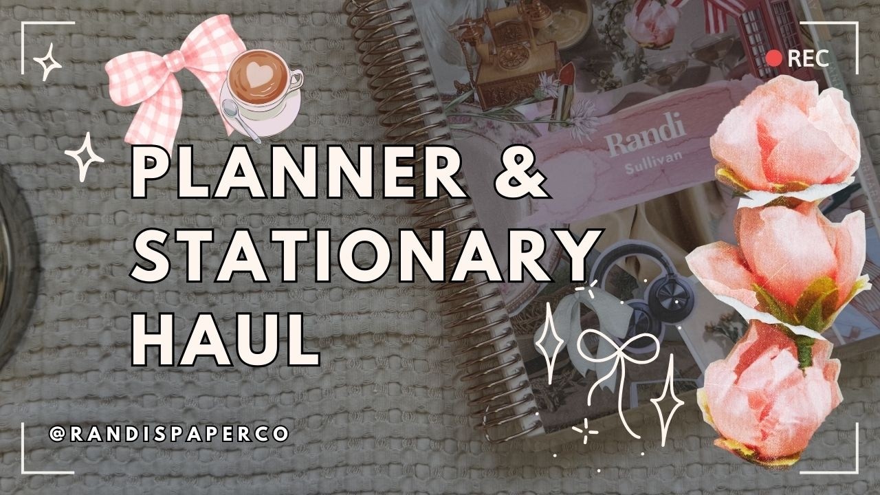 Покупки для планировщиков + наклейки | Plannerspot, Rifle Paper Co и Erin Condren Life Planner