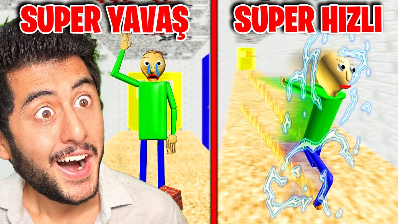 SÜPER HIZLI VS SÜPER YAVAŞ BALDİ