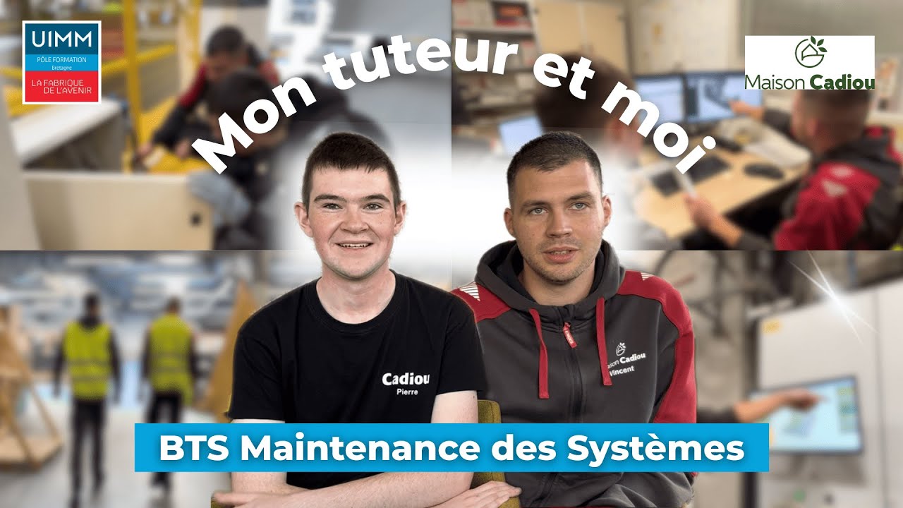 BTS Maintenance des Systèmes en alternance avec l'entreprise Cadiou