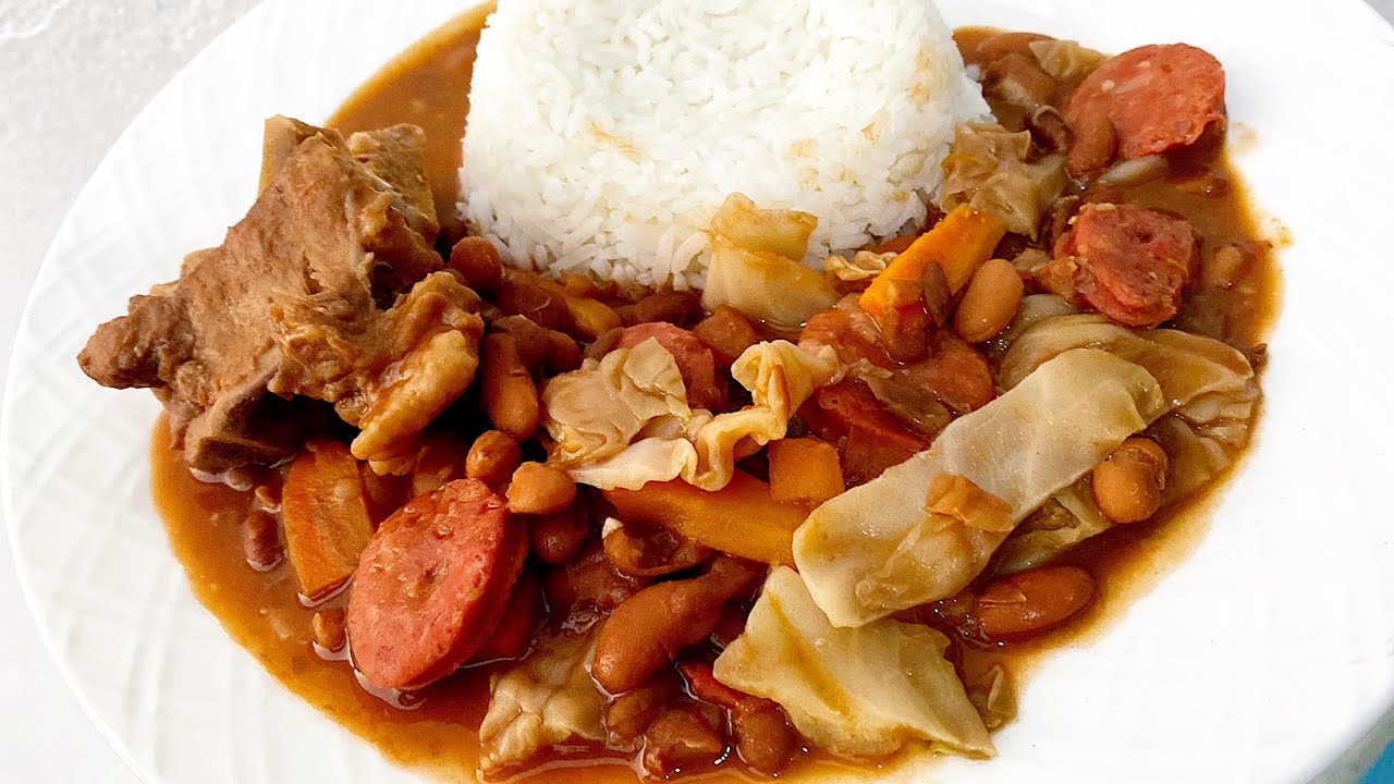 FEIJOADA A MODA ANGOLANA fácil e deliciosa 