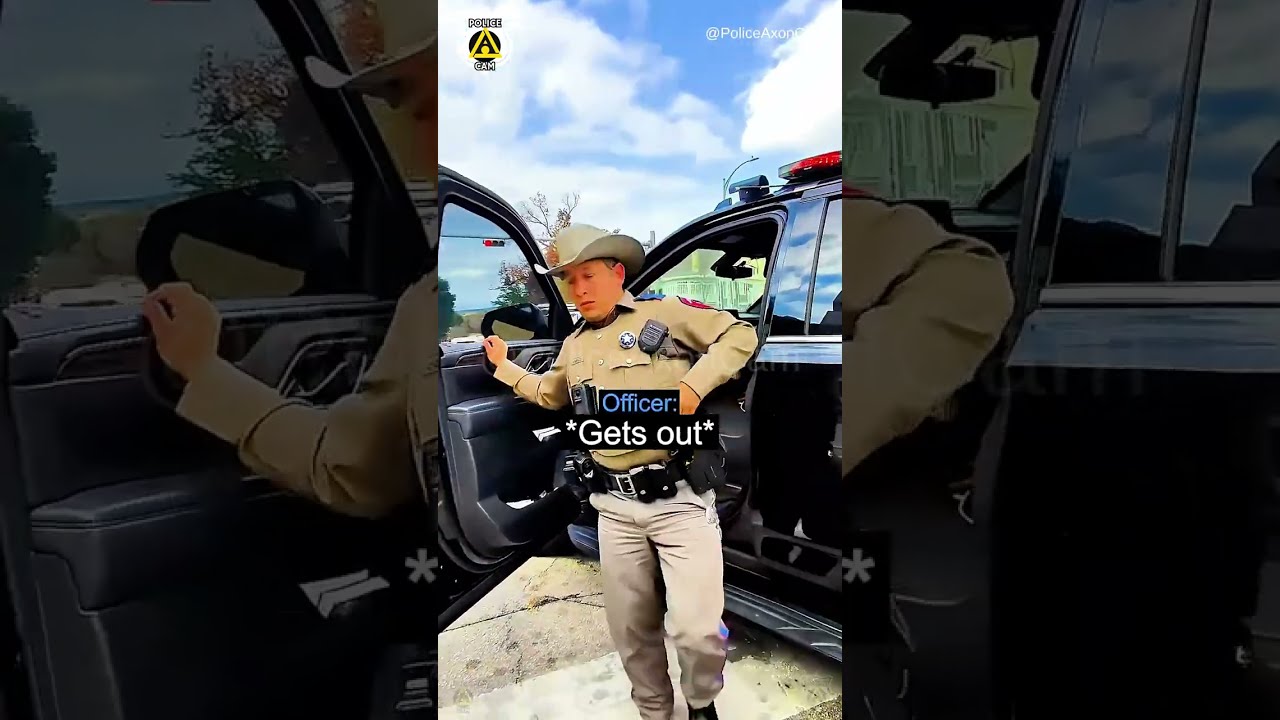 A TRAFFIC stop TURNS OUT to be a little STRANGE!!!