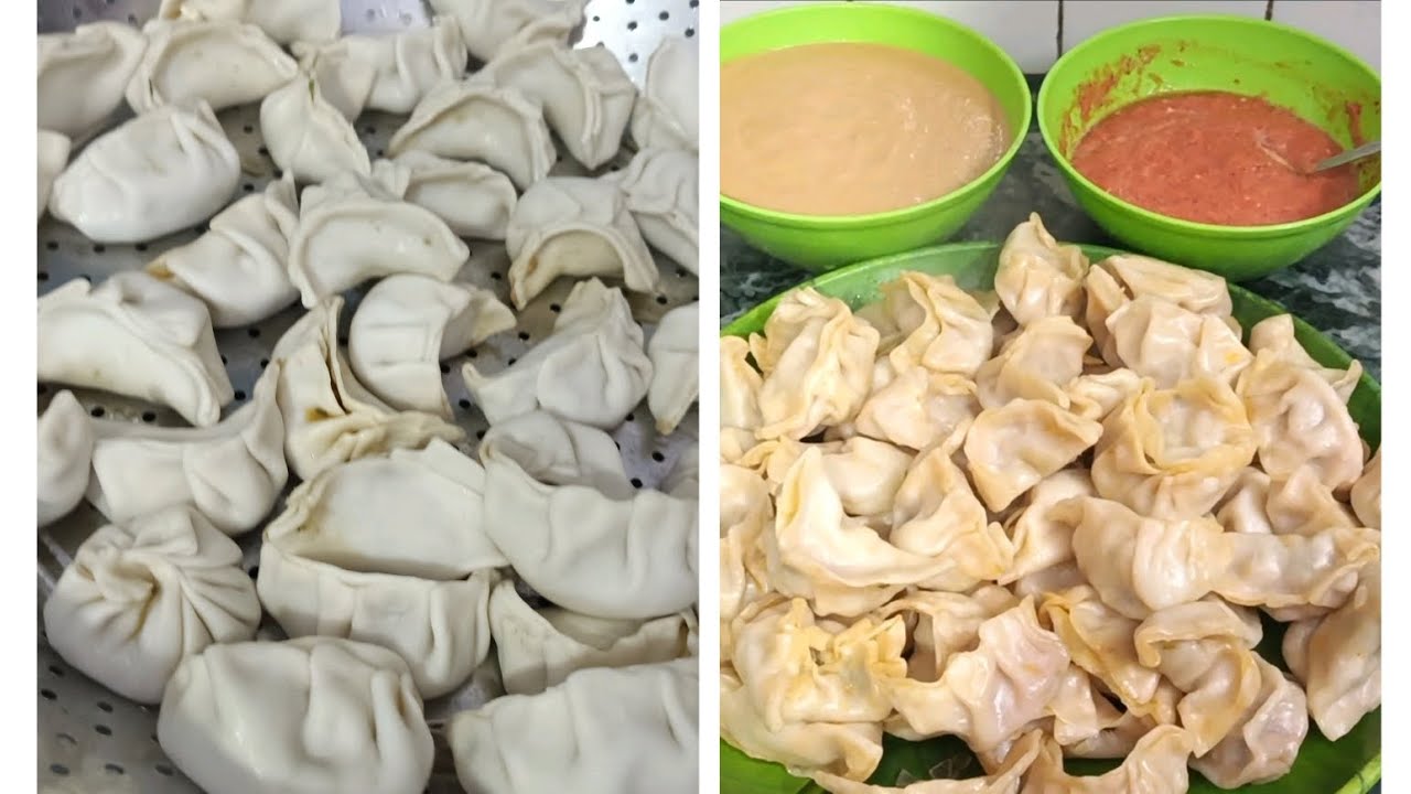 Nepali style momos । Nanad ke sath milke banaya nepali style momos । Nepali style momos 