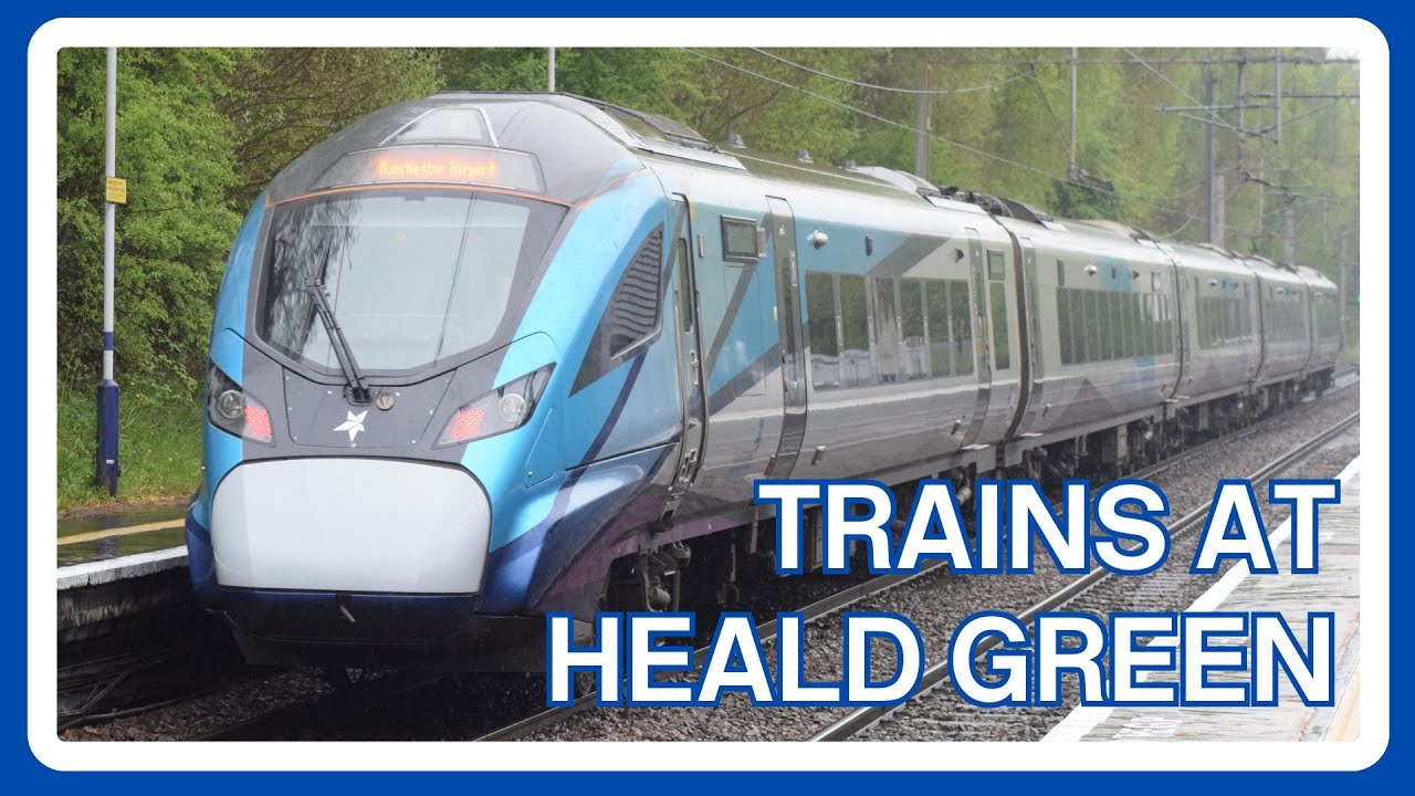 Unexpected Diverts at Heald Green | Rainy Day WCML Reroutes from Stockport! 🚆🌧️