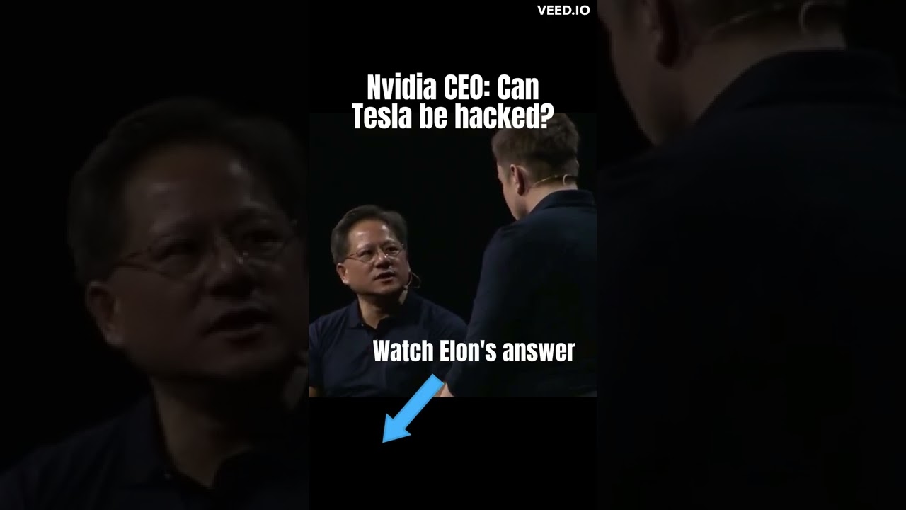 Nvidia CEO grills Elon on Tesla security