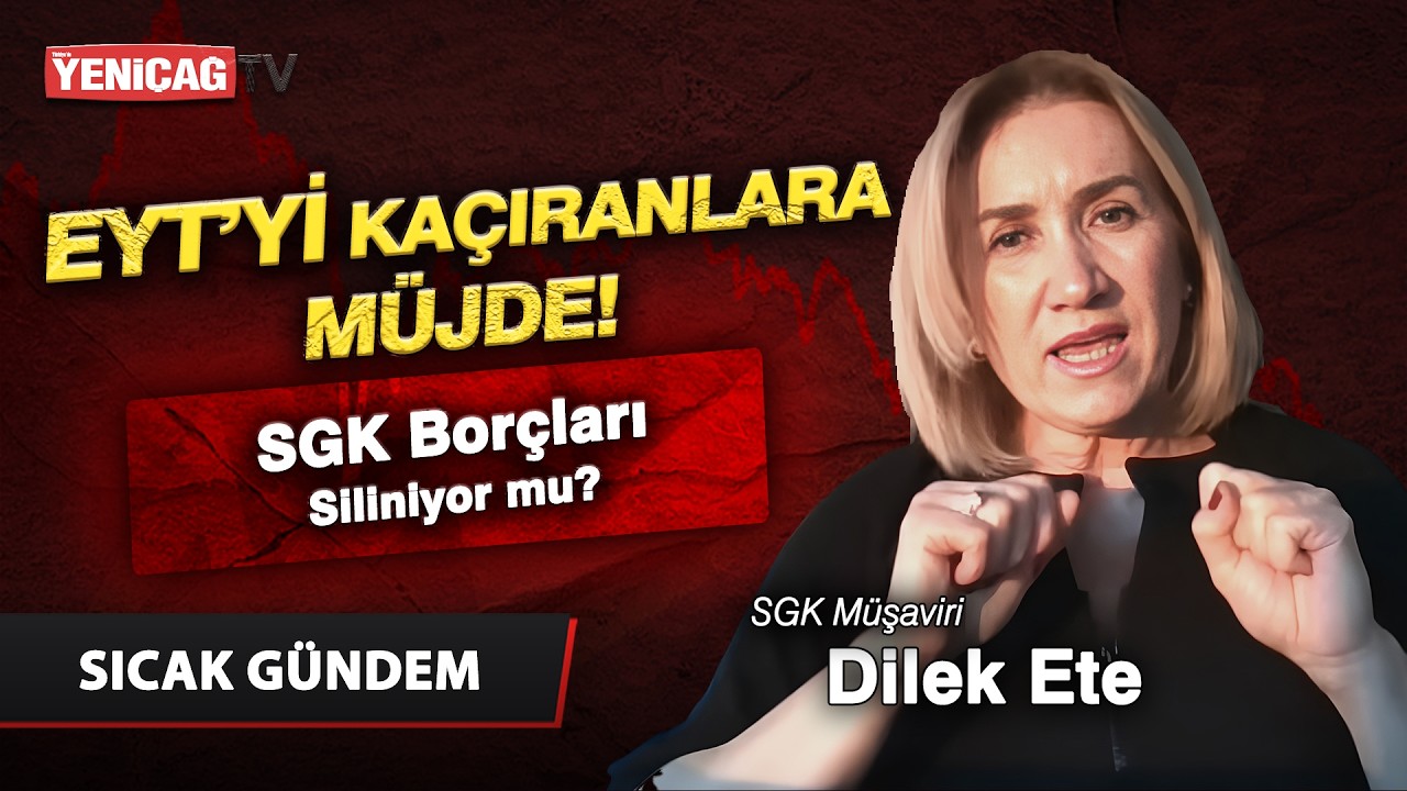 CANLI | Kademeli Emeklilikte Borçlar Silniyor mu? Bayram İkramiyesi Ne Kadar Olacak? | Dilek Ete