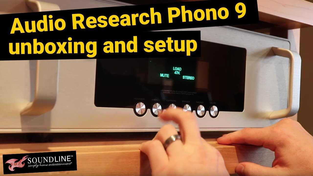 Audio Research Phono 9 Unboxing & Setup