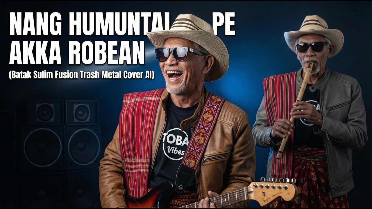 TRIO SANTANA X TRASH METAL: NANG HUMUNTAL PE AKKA ROBEAN 🤘 (Batak Sulim Fusion Cover)| TOBA VIBES AI