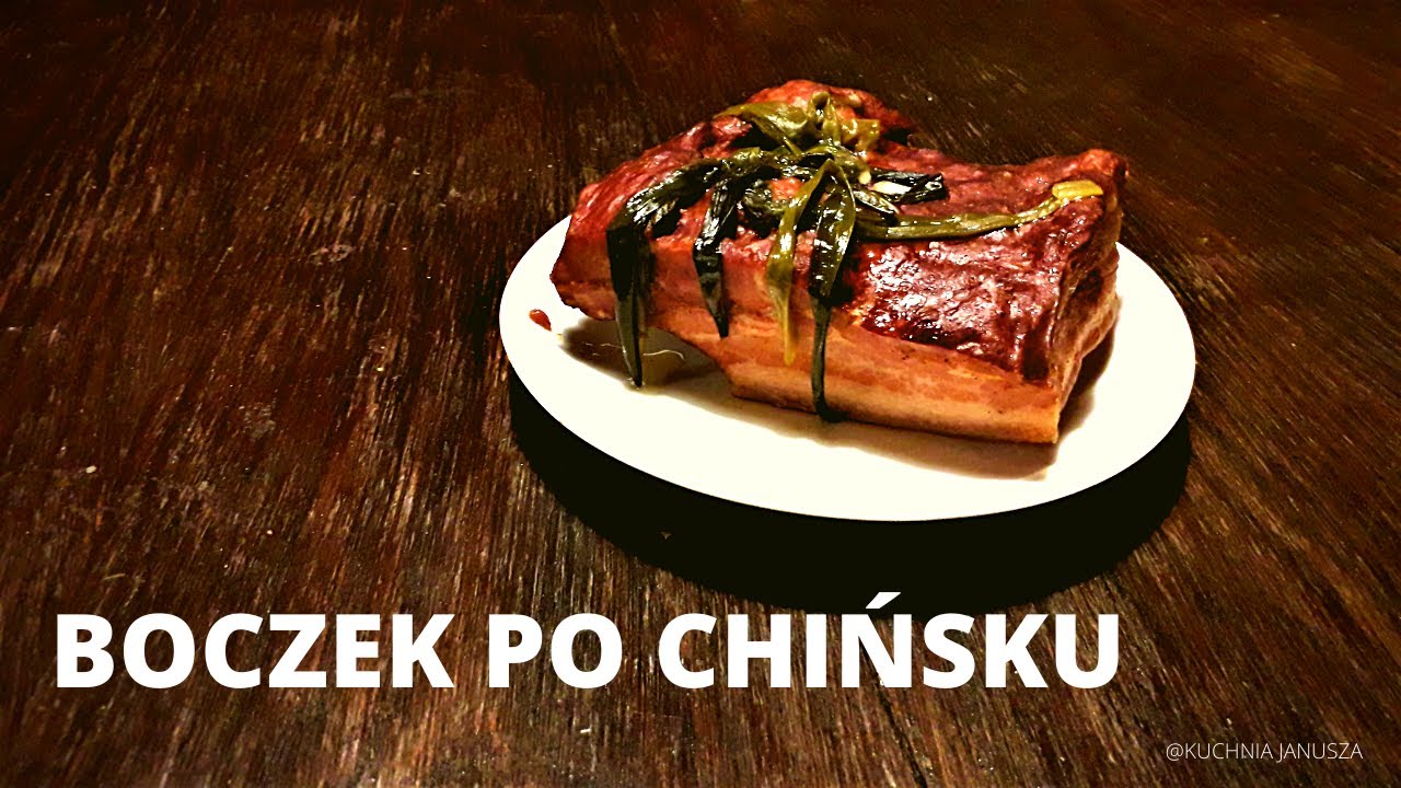 Boczek po chińsku - lepszy niż rosyjskie sało!