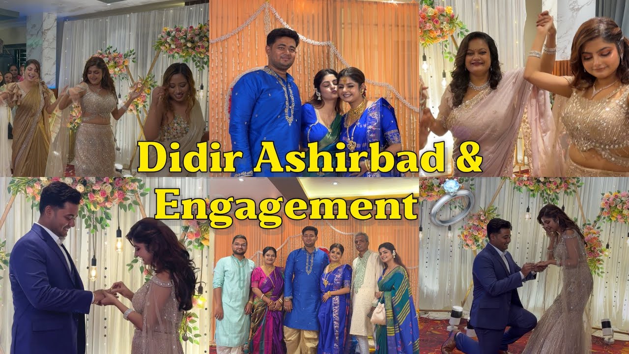 Anir Ashirbad & Engagement 💍❤️ || Preparation || Ami ki gifts dilam || Dance Performance ✨❤️