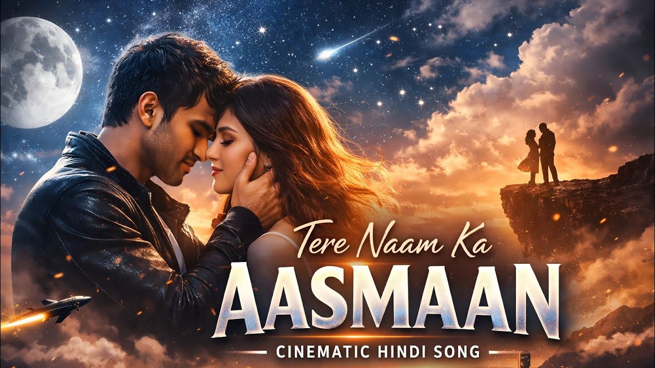 Tere Naam Ka Aasmaan 🌙✨ | Heart Touching Love Song 2026 | Official Music Video