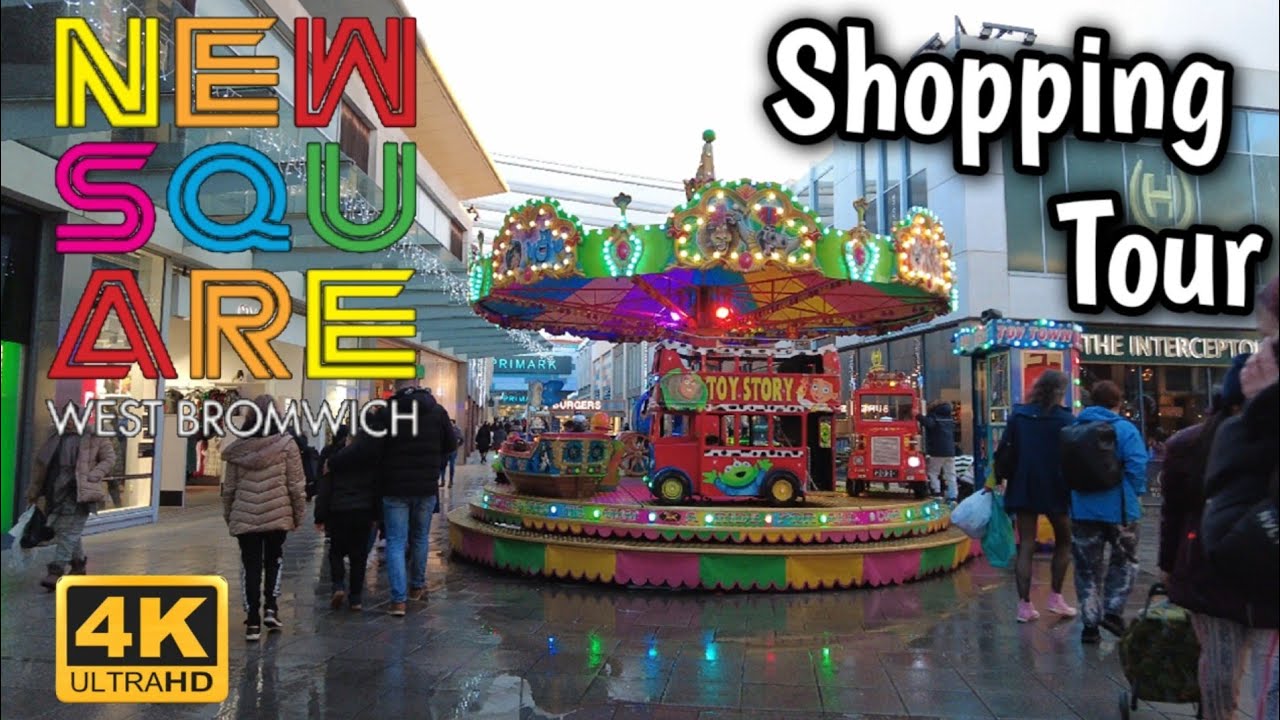 Discovering West Bromwich: New Square Shopping Centre Adventure