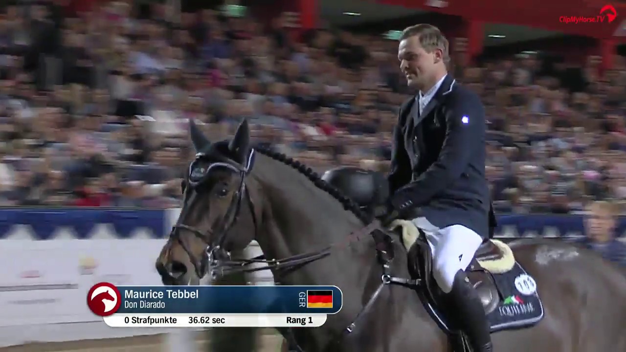 Maurice Tebbel und Don Diarado M&uuml;nster K& K CUP 2018 Stechen