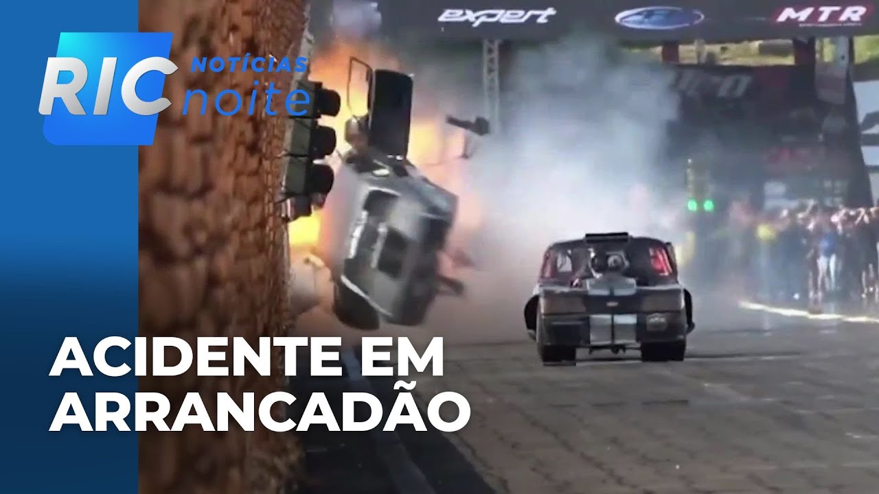 Piloto de Londrina que viu a morte de perto conta momentos de acidente em arrancada