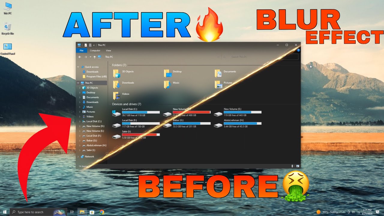 How to Install Mica Blur on Windows 10/11 | Easy Method