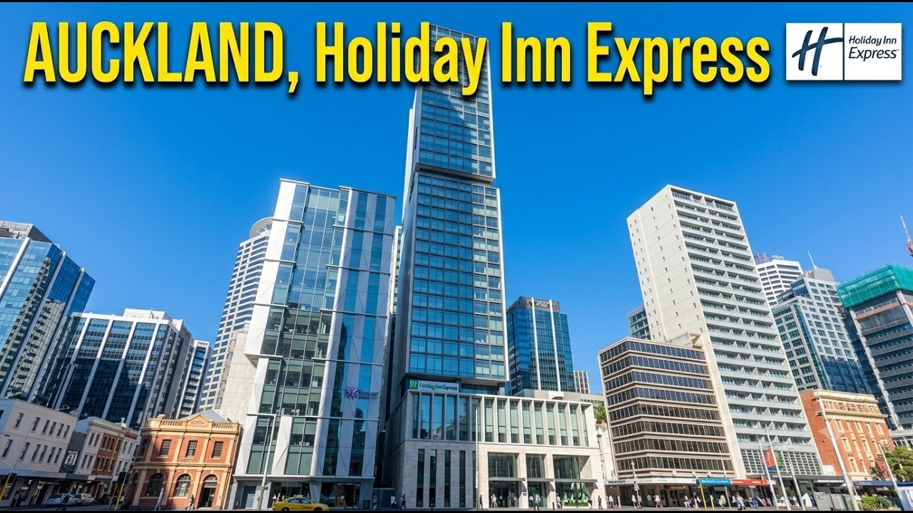 [4K] Hotel tour | 🇳🇿 AUCKLAND, Holiday Inn Express