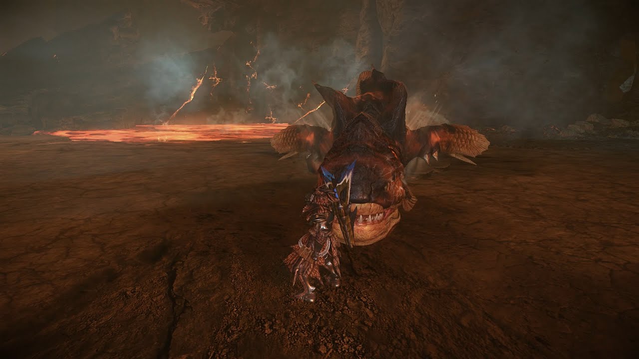 [MHO] Flame Blangonga (炎狮子) & Lavasioth (熔岩龙) - Hunter Journey