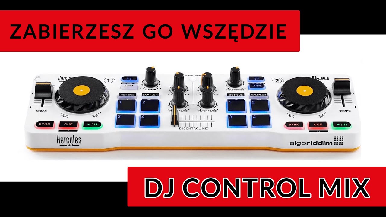 Hercules DJ Control Mix - Najważniejsze funkcje w akcji