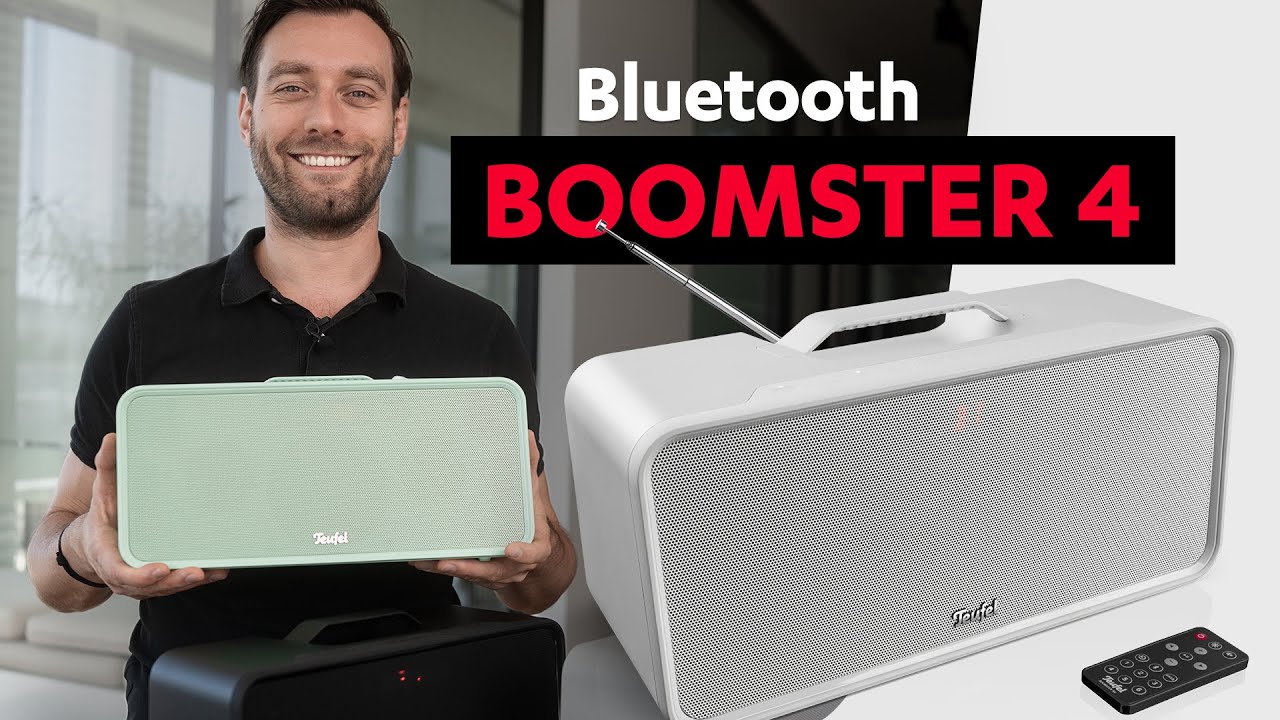 BOOMSTER 4: Bluetooth, DAB+, FM-Radio mit Akku | Teufel Produktvideos
