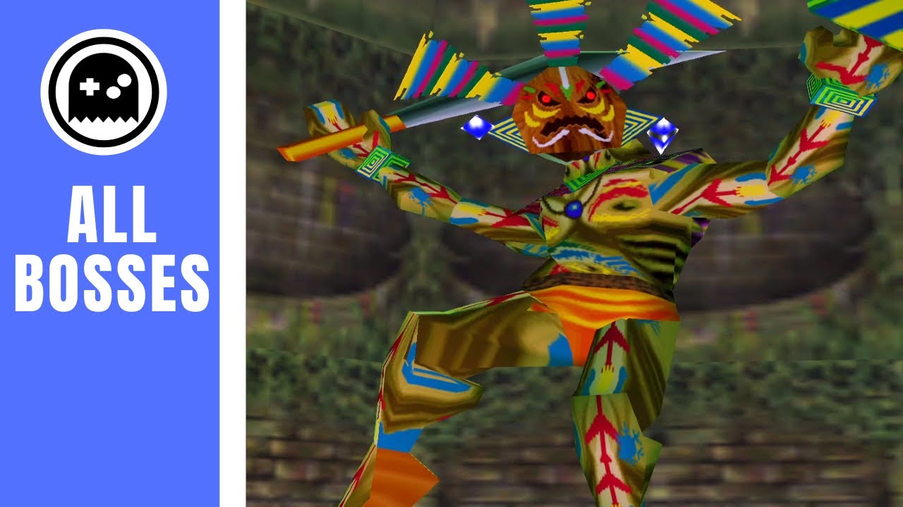 The Legend of Zelda Majora's Mask Bosses (N64)