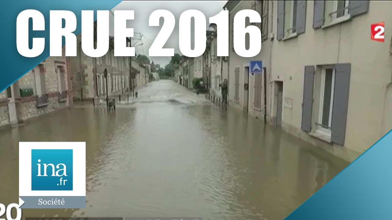 Inondations 2016 : Moret-sur-Loing évacuée | Archive INA