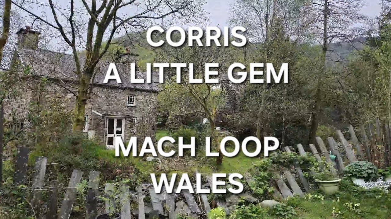Corris on the Mach Loop, Easter Sunday stroll, beautiful Welsh village