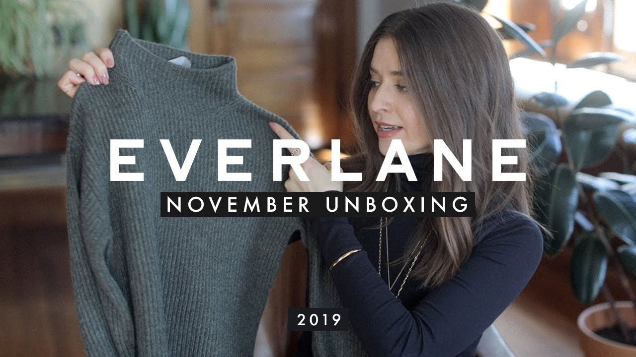 Everlane Unboxing + Try-on | Holiday Outfits EP. 1 | AD