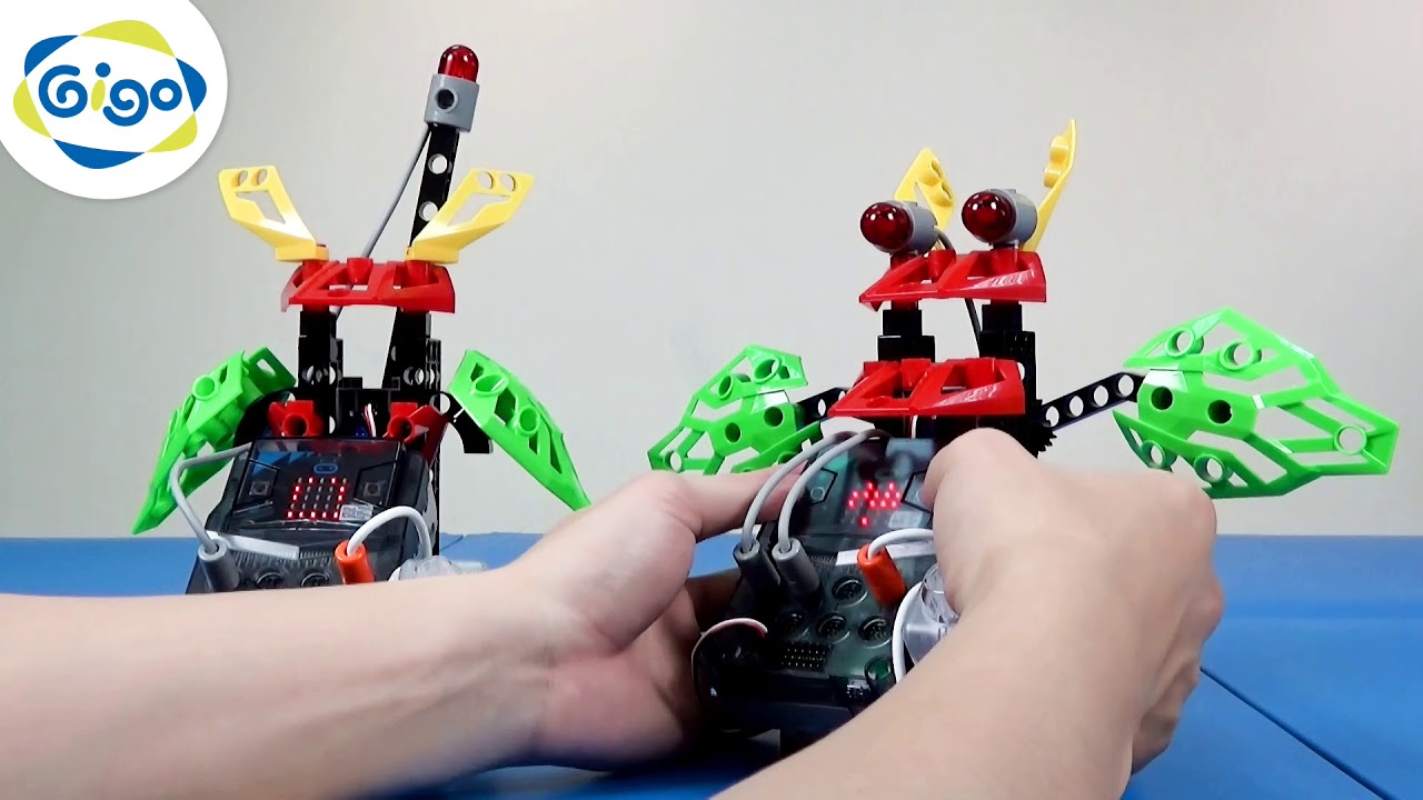 Gigo micro:bit COMPATIBLE ROBOTS #1269 16. Telegraph Machine 17. Robotic Arm Product