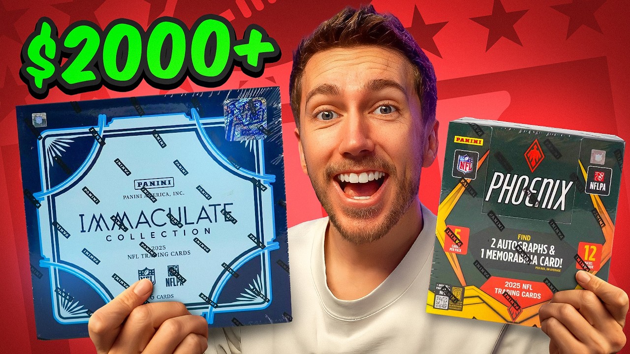 My MOST EXPENSIVE NFL Box Break! (Panini Immaculate Football Box)