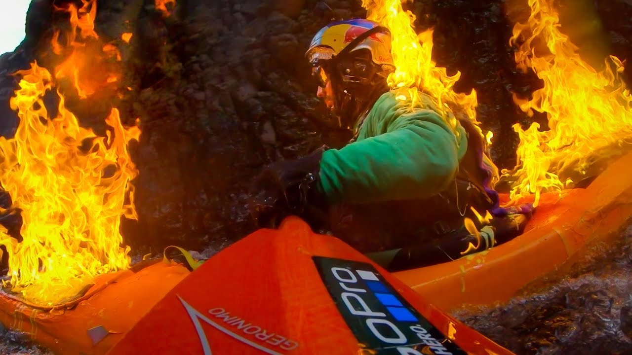GoPro: The Kayak Fire Fall with Rafa Ortiz
