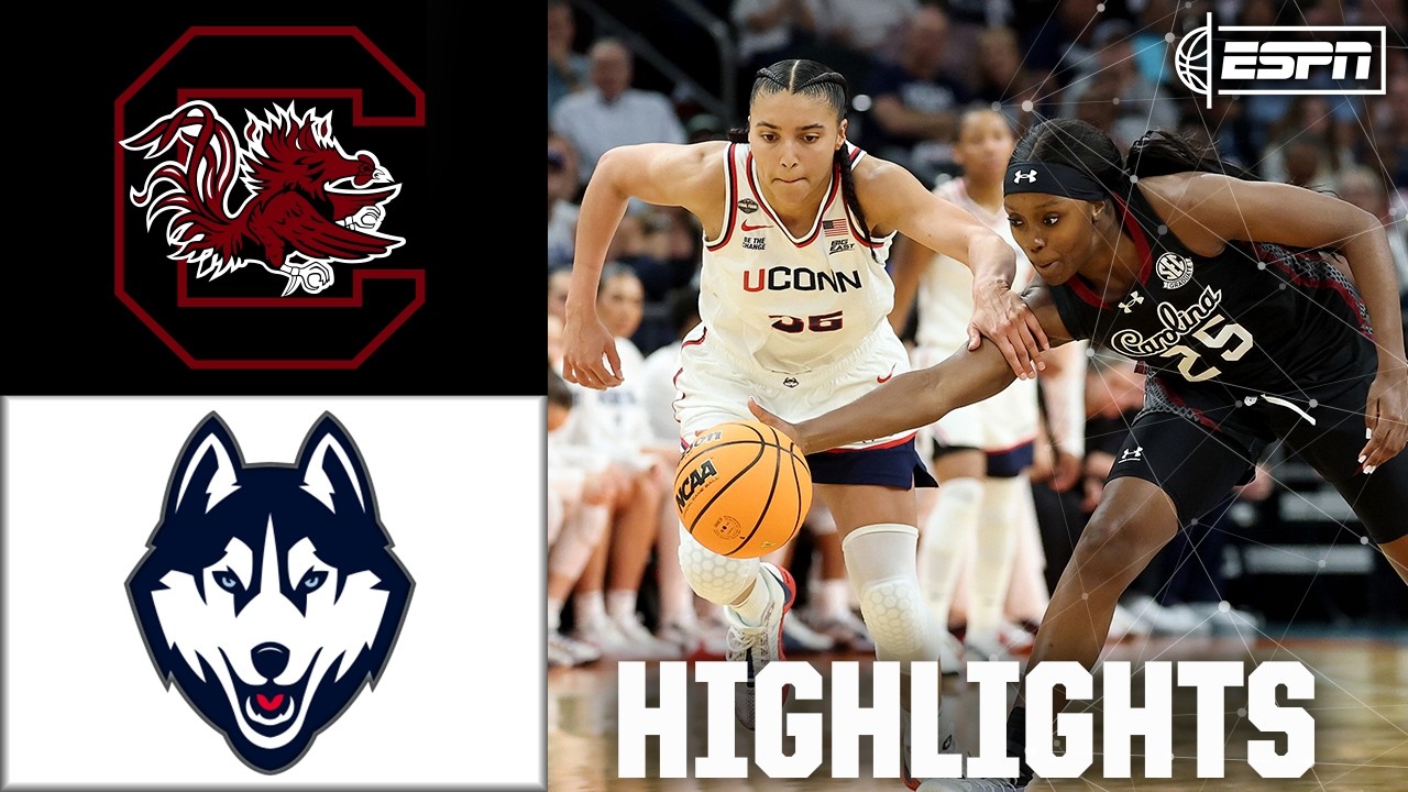 Final Four: South Carolina vs. UConn | Full Game Highlights | ESPN College Basketball