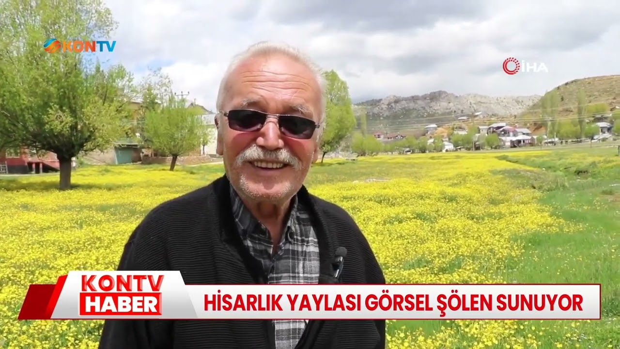 Hisarlık Yaylası görsel şölen sunuyor