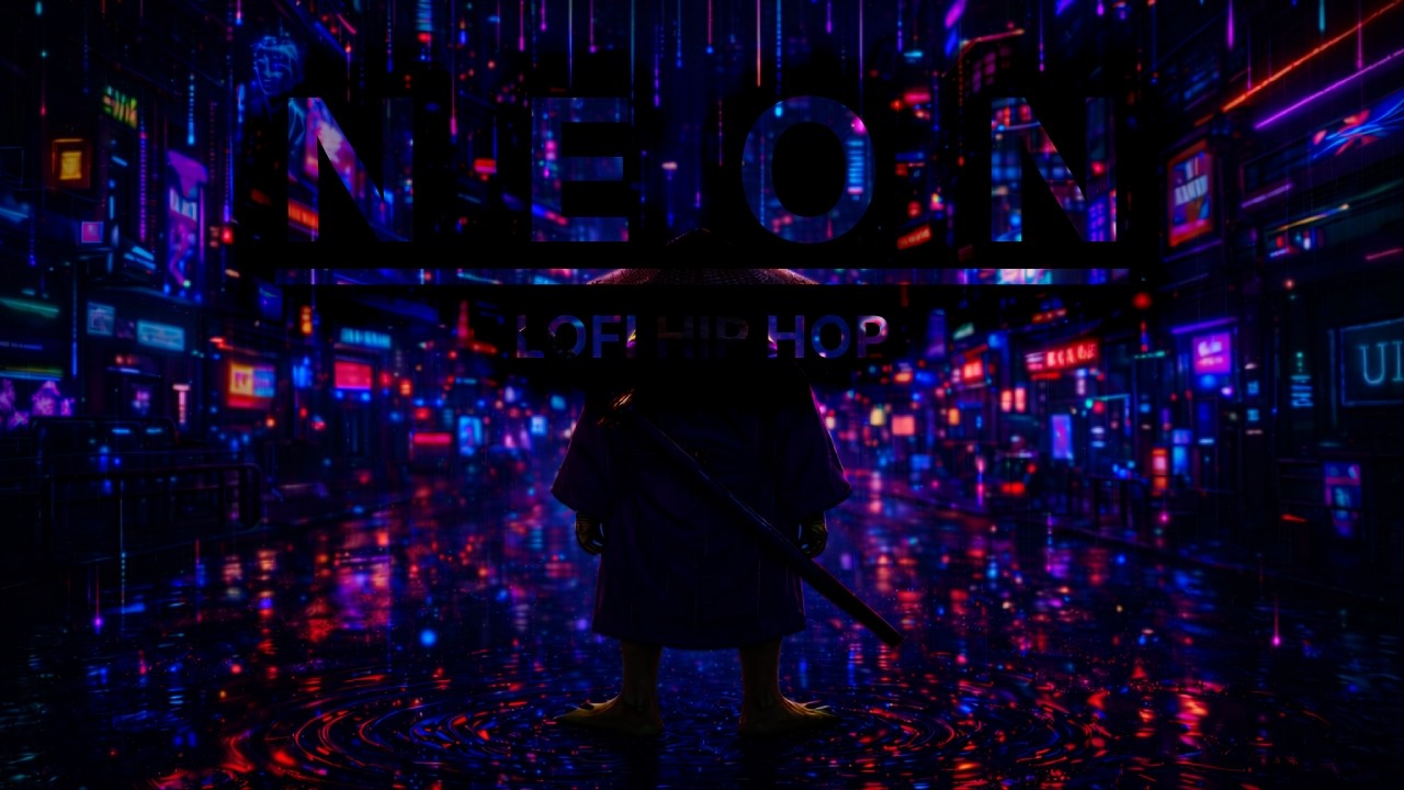 Neon Rain • Lofi Hip Hop