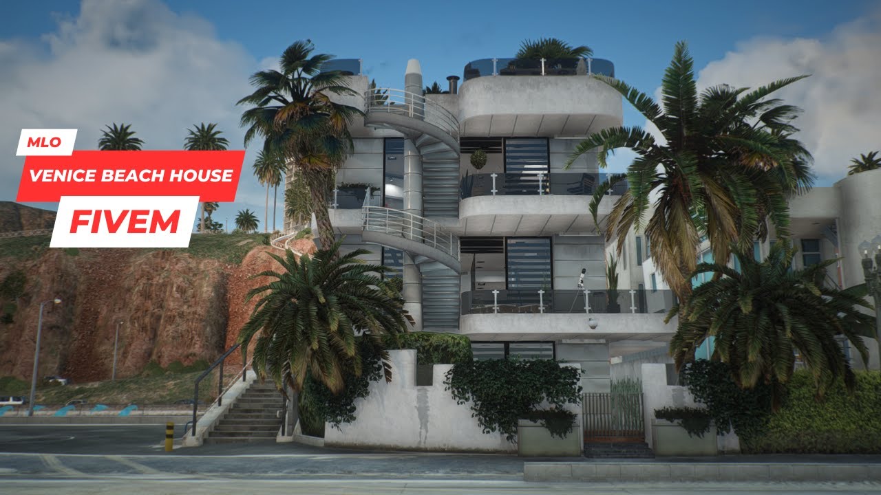 Venice Beach House MLO FiveM | Interior & map for Roleplay | FiveM mlo shop