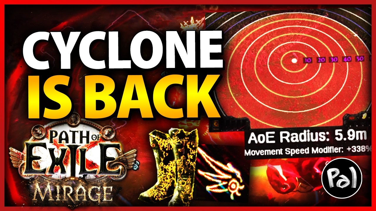 Acceleration Shrine is Looking INSANE for Cyclone | Early Build Showcase | Path of Exile Mirage