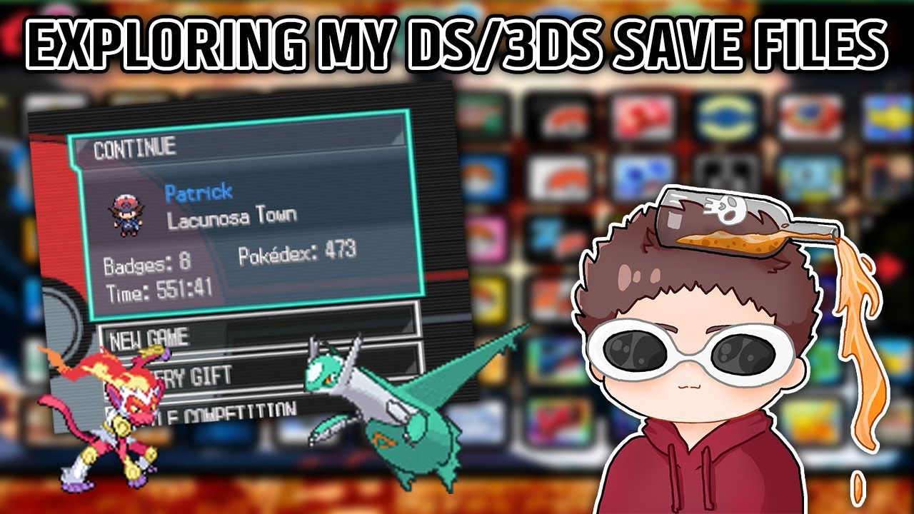 Exploring My Old DS/3DS Pokémon Childhood Save Files
