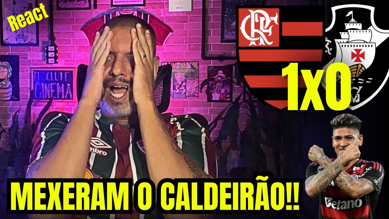 React melhores momentos Flamengo 1x0 Vasco | Eles voltaram #flamengo #futebol #react 