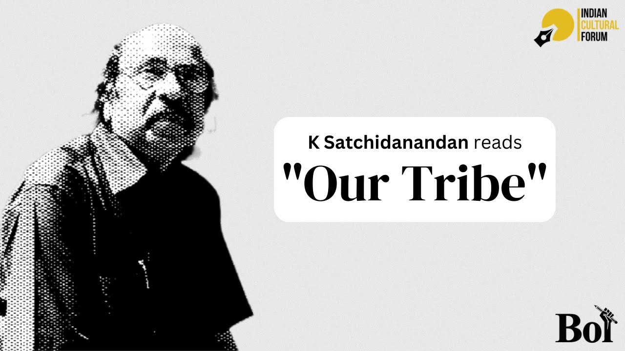 K Satchidanandan read his poem 