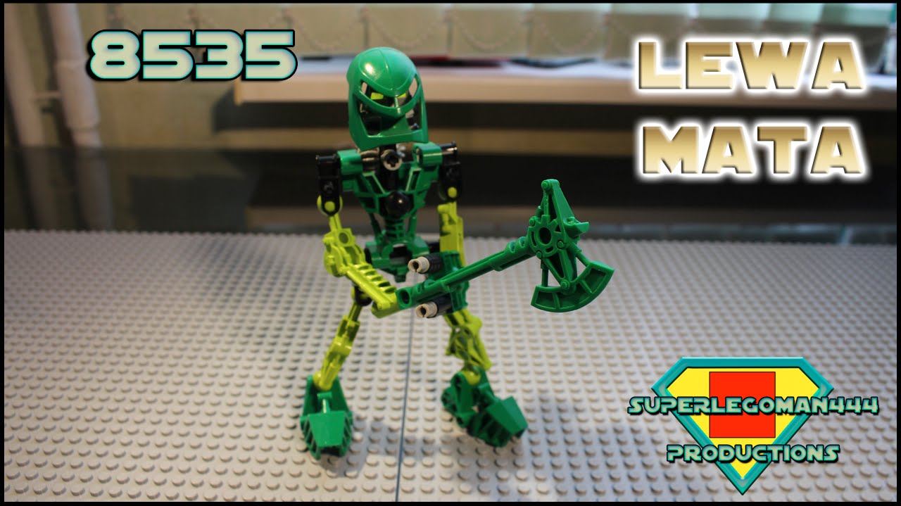 Lego Bionicle 8535 Lewa Mata Review
