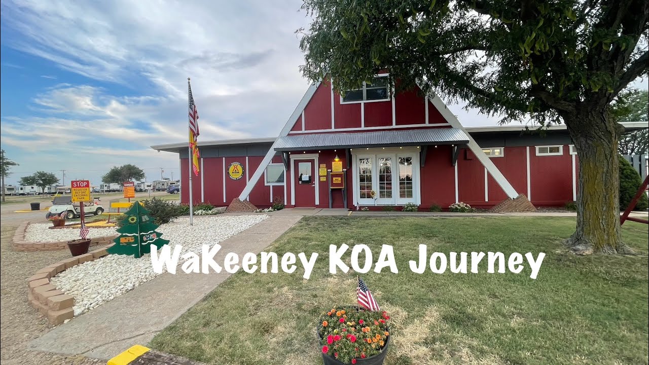 WaKeeney KOA Journey: Primitive Cabin & Grounds Tour