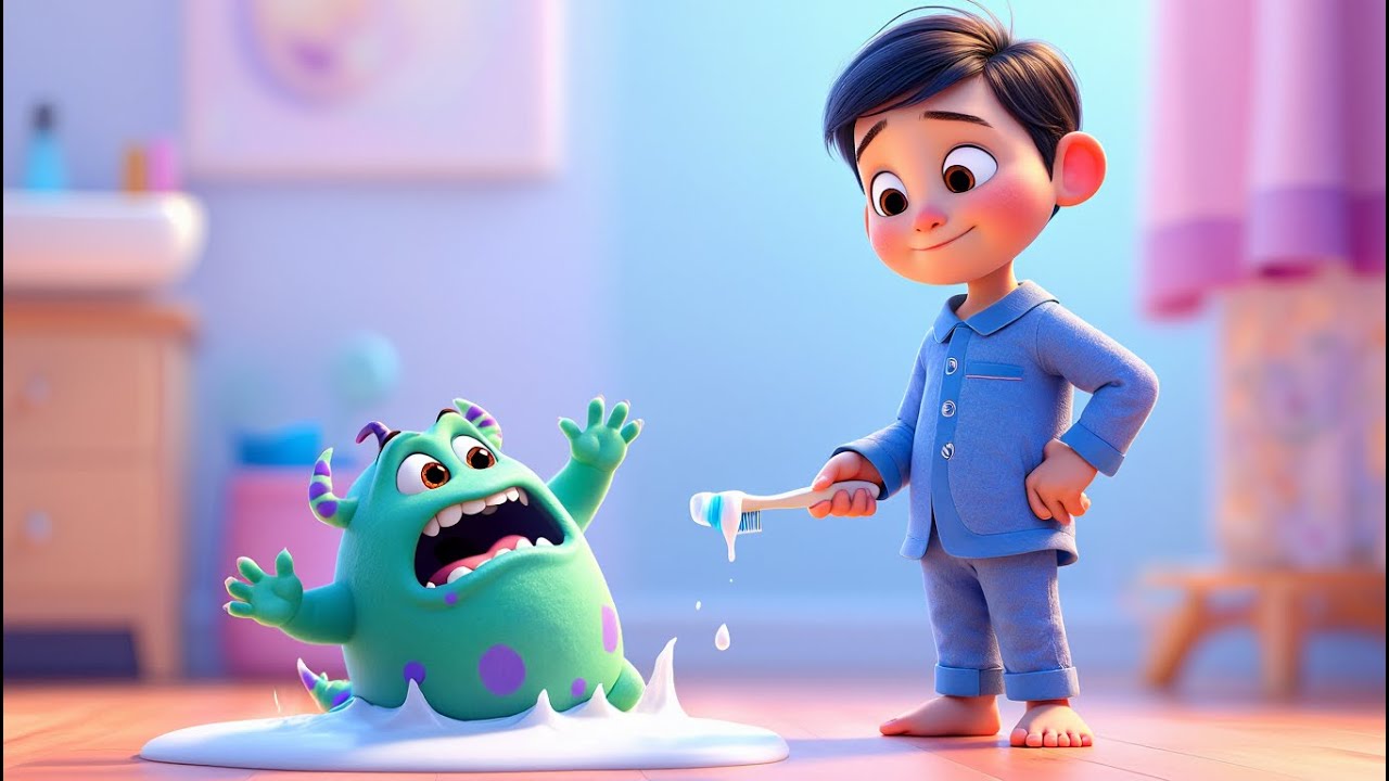BÉ ĐÁNH RĂNG| Nhạc thiếu nhi #nhacthieunhi #thieunhivuinhon #danhrang #brushteeth