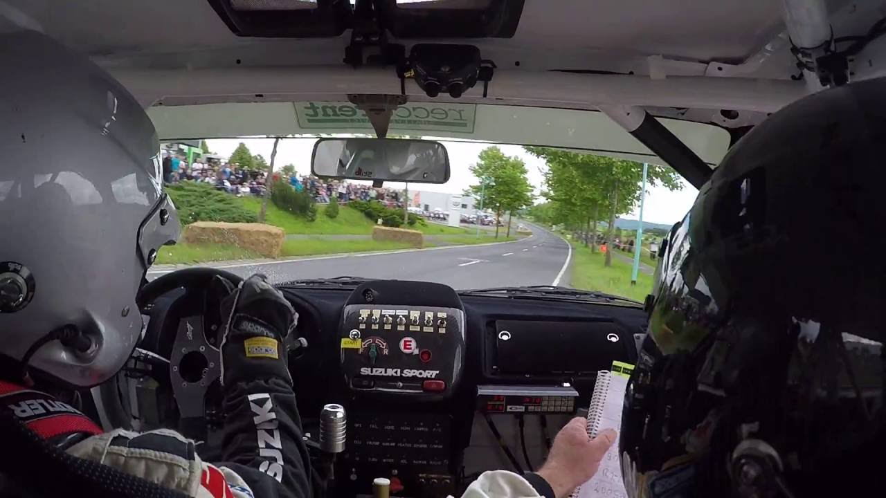 Niki Schelle Suzuki Ignis S1600 Landsberg rallye 2016 WP3